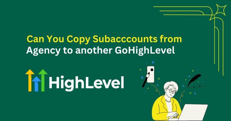 Copy Subacccounts