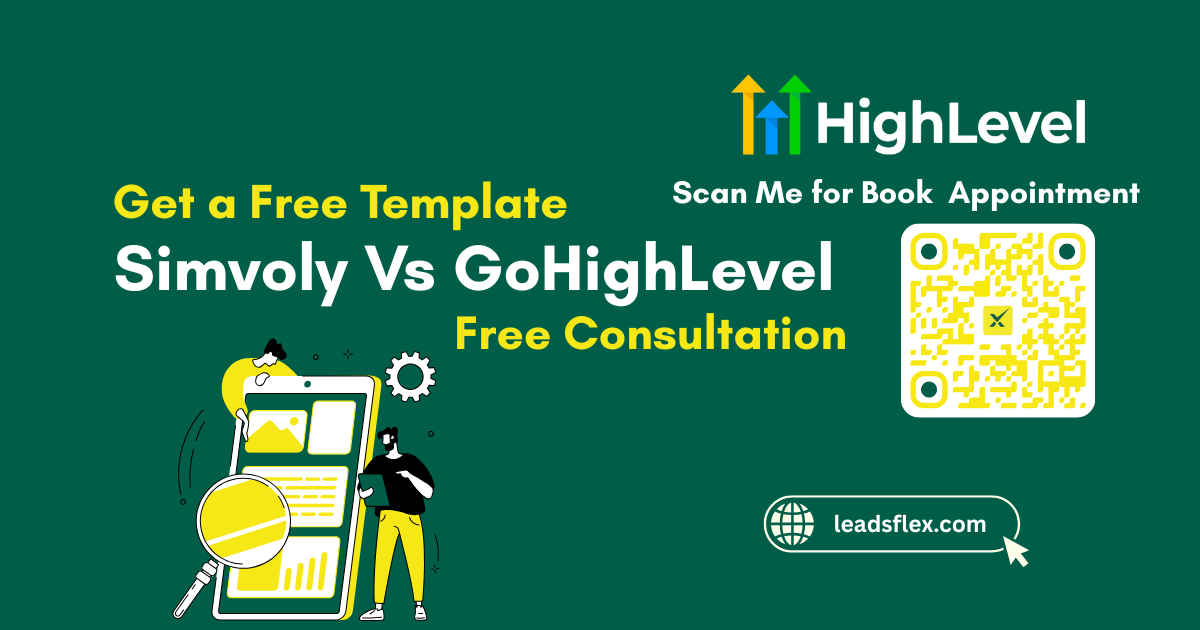 Simvoly Vs GoHighLevel – Get a Free Template, $10K Marketing Bonus & Expert Consultation Today