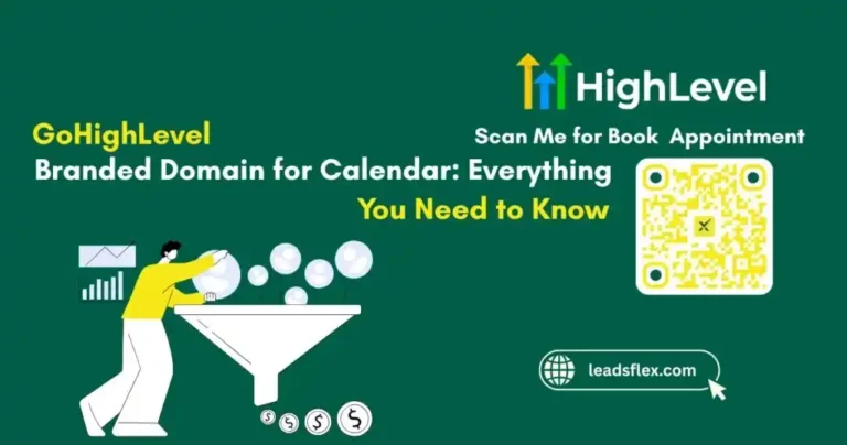 gohighlevel branded domain for calendar