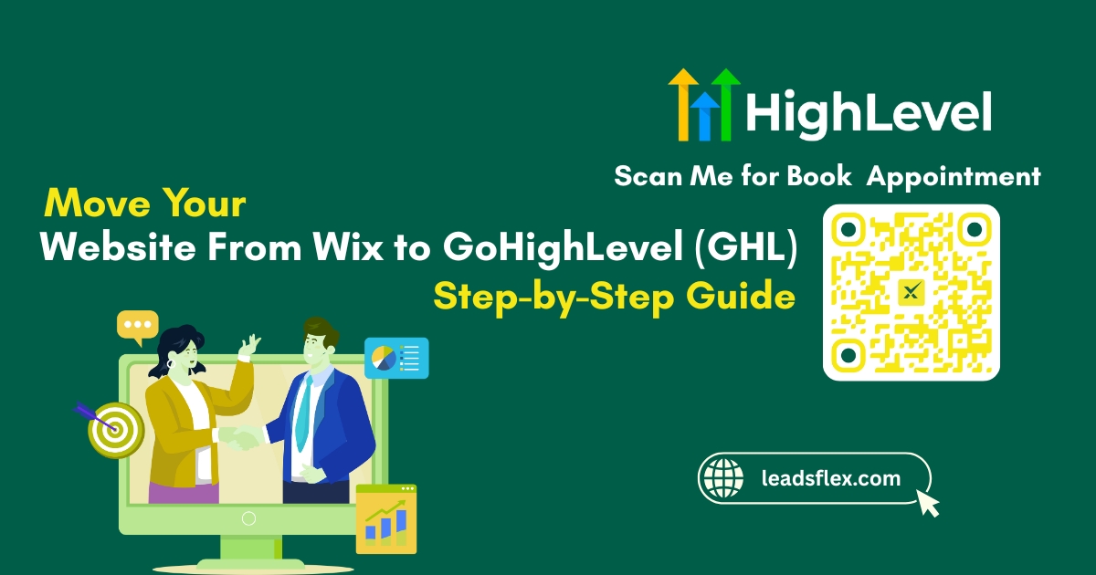 Move Your Website From Wix to GoHighLevel (GHL): A Step-by-Step Guide