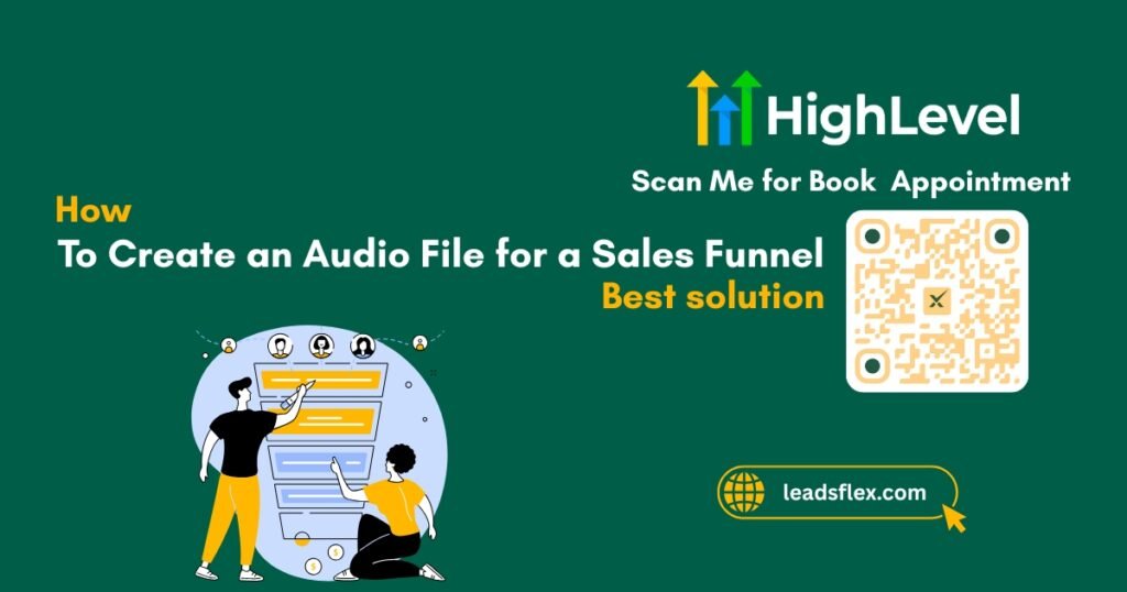 How to Create an Audio File for a Sales Funnel