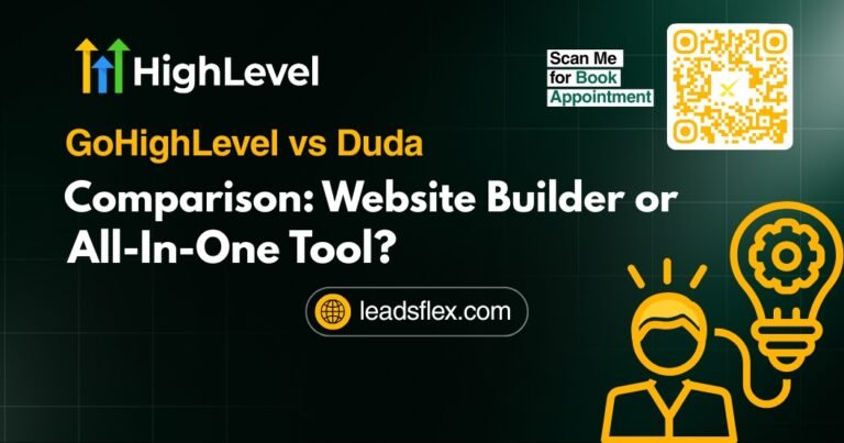 GoHighLevel vs Duda Comparison Website Builder or All-In-One Tool