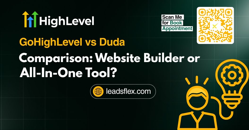 GoHighLevel vs Duda Comparison Website Builder or All-In-One Tool