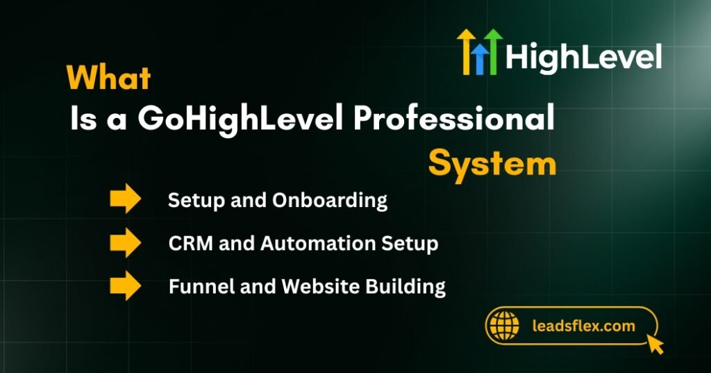 What Is a GoHighLevel Professional