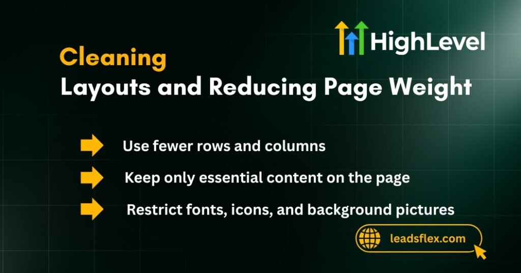 Cleaning Layouts and Reducing Page Weight