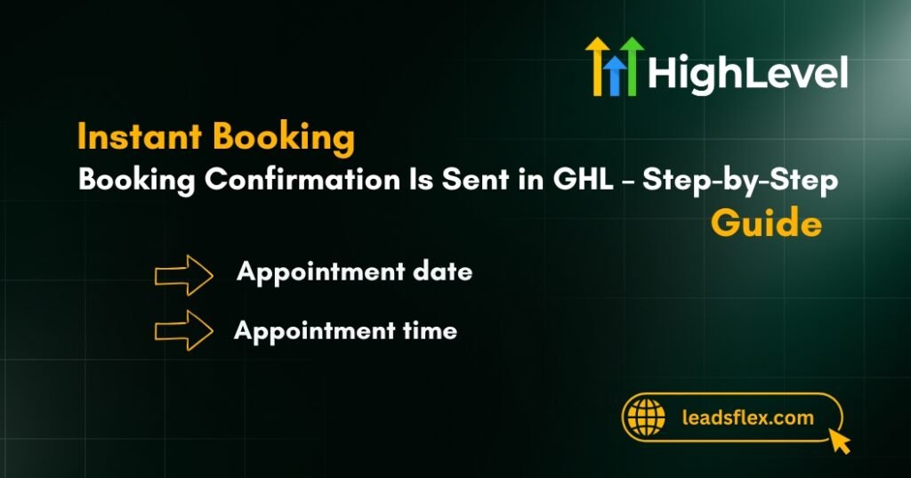 Instant Booking Confirmation Is Sent