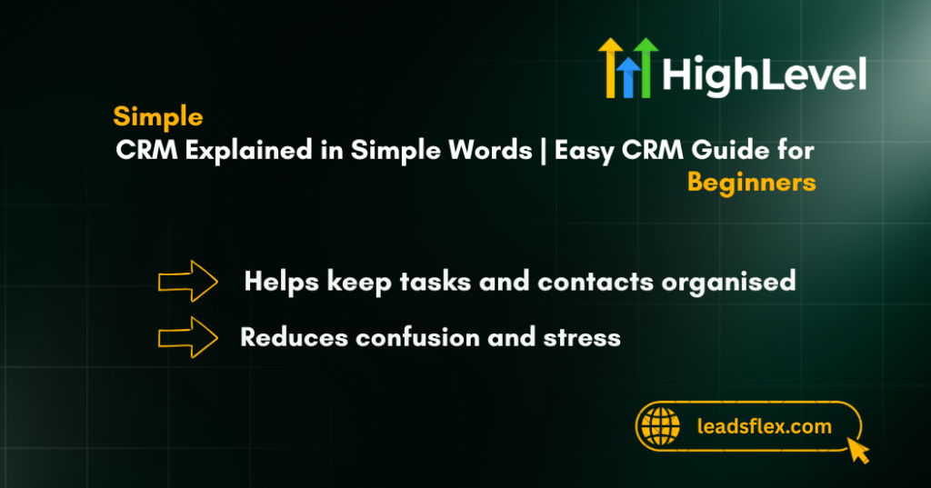 Simple CRM Explained in Simple Words