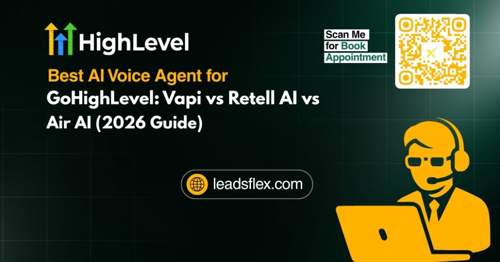 Best AI Voice Agent for GoHighLevel: Vapi vs Retell AI vs Air AI (2026 Guide)